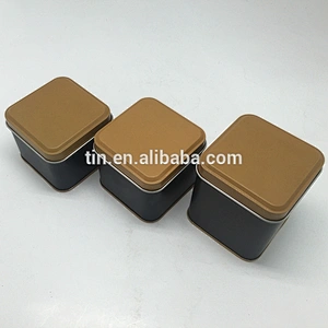 Custom metal tea tin box for 30g 40g 50g packing