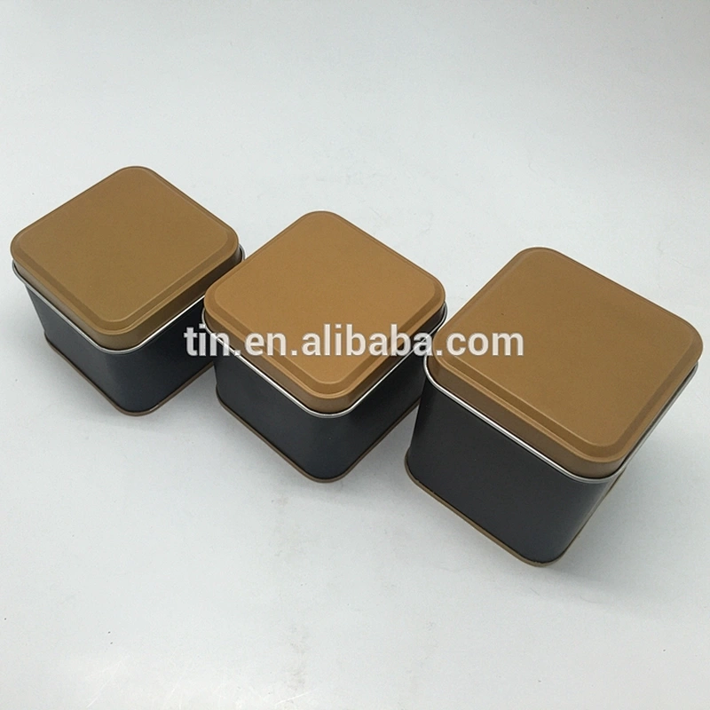 Custom metal tea tin box for 30g 40g 50g packing