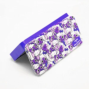 Customized CMYK Printing Girls Boys Gift Pencil Case Tin Box Promotional Stationery Box