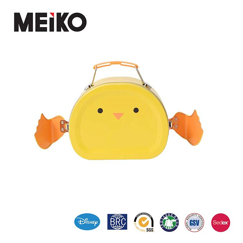 decorative lunch box with handle tin box disposable