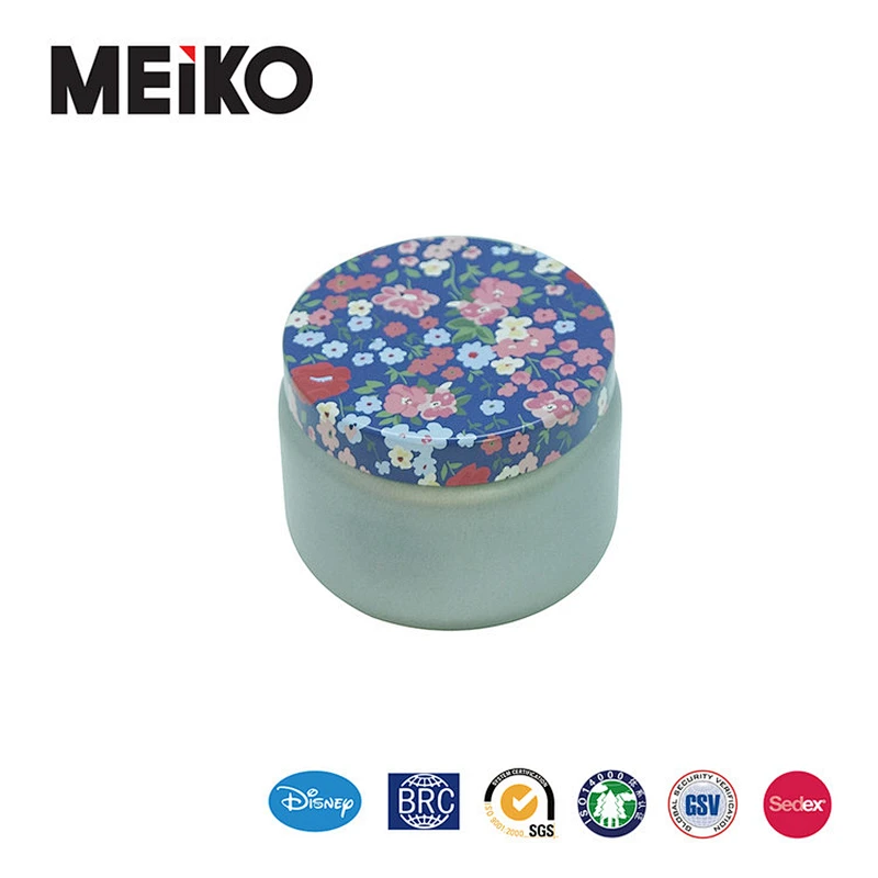 Factory Wholesale Metal Containers Rectangular Tin Box Packaging Matt Black Cosmetic Tin Can
