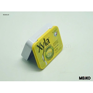 wholesale metal wire hinged tin box promotional gift tin can