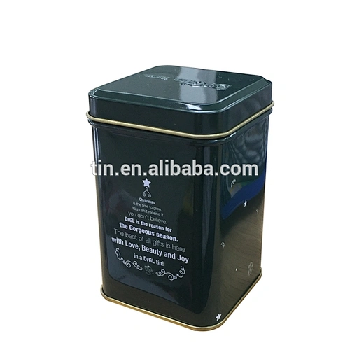 food grade metal tea tin can packaging