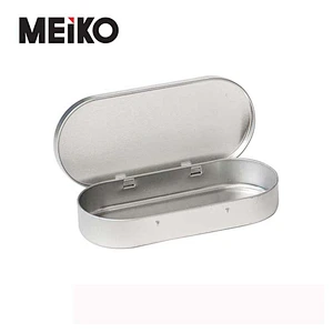 Custom Oem Tin Box Kids Pen Stationery Pencil Case Box With Window