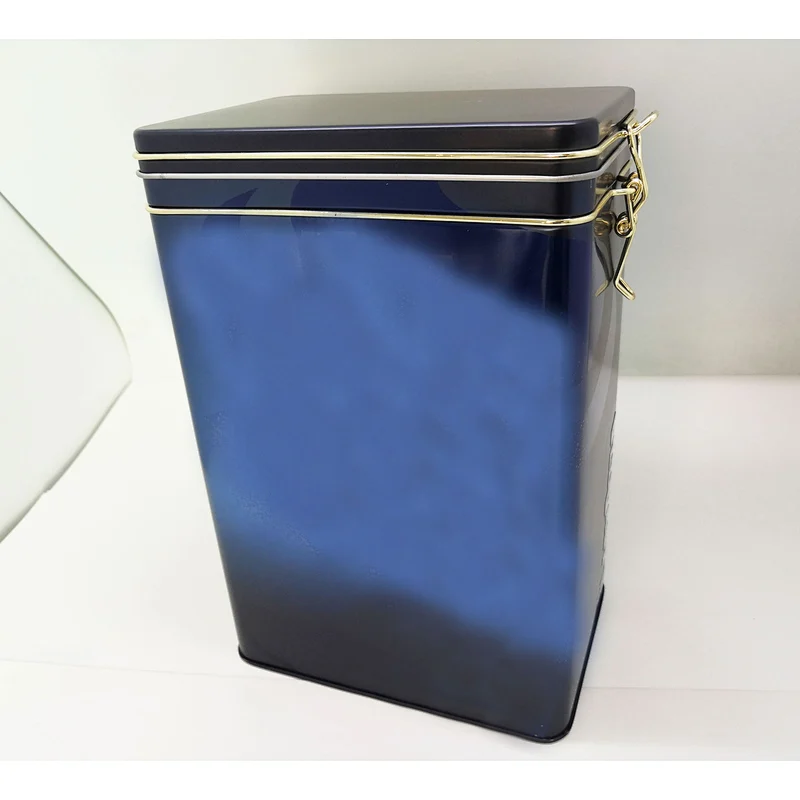 Coffee Tea tin box airtight container sealed storage tin metal box