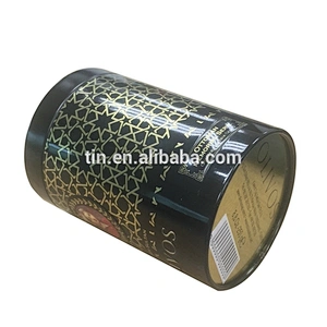 Food Grade Custom small size round metal tin cans for packaging