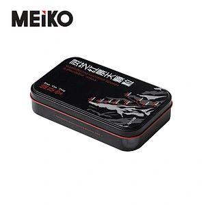 Food Grade Package Custom Cookie Chocolate Square Fancy Tin Box