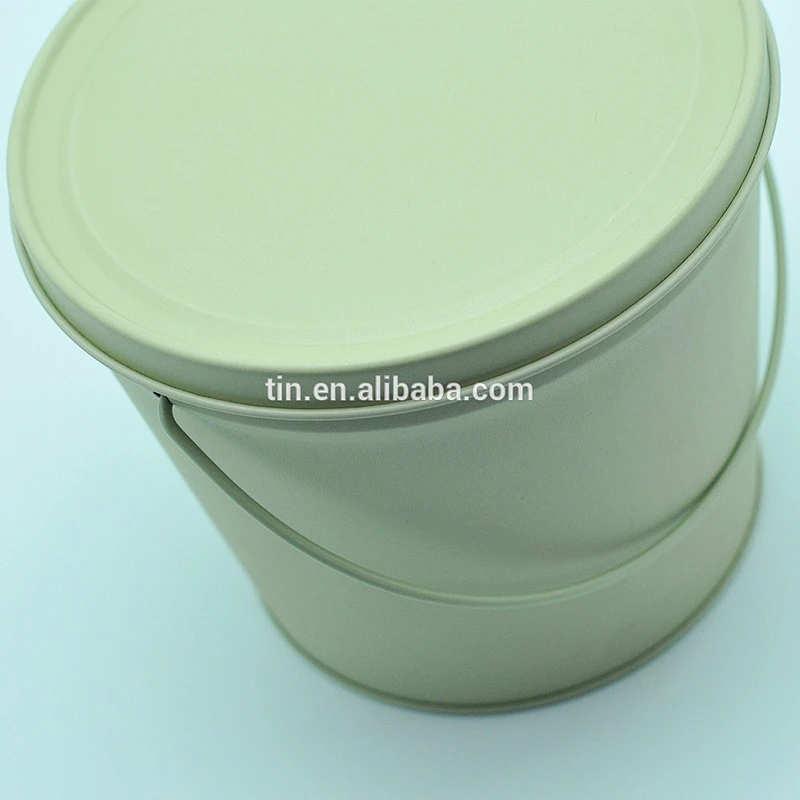 Custom cinema movie souvenir gift tinplate bucket for popcorn