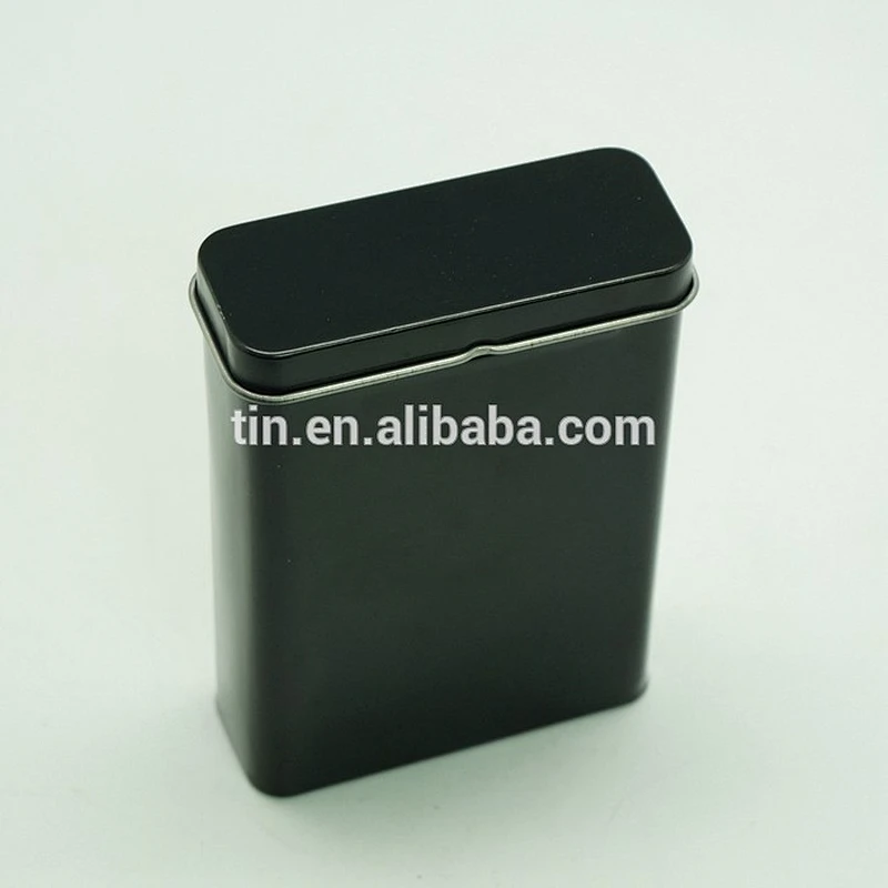 custom printed hinge cigar tin box
