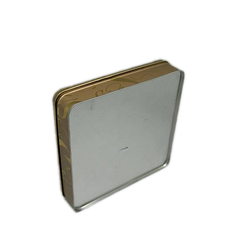 Wholesale square sanitary pad tin box with customized painting