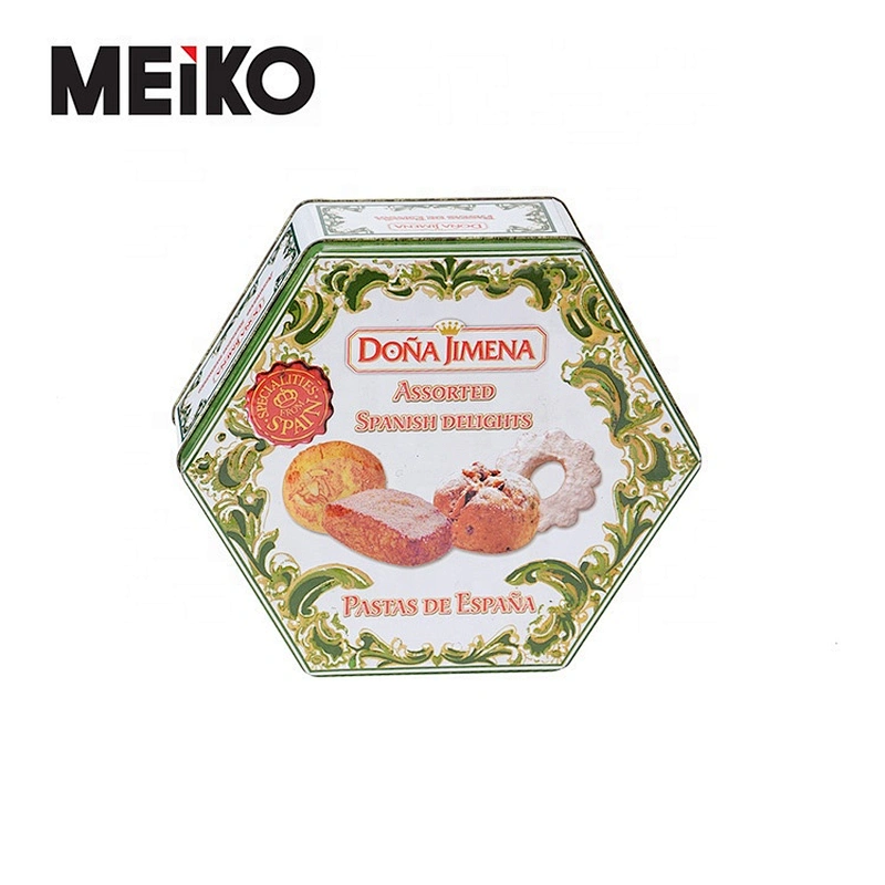 Beautiful Printed Round Metal Tin Can Food Cookie Packing Tin Cans Wholesale