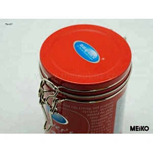 airtight empty vintage metal tea tin boxes