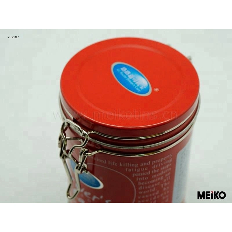 airtight empty vintage metal tea tin boxes