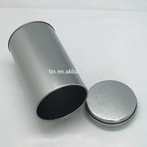 Air tight round tea tin can