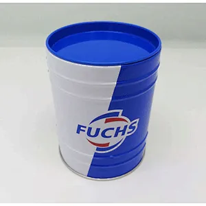Tin box tin barrel shaped customized tin