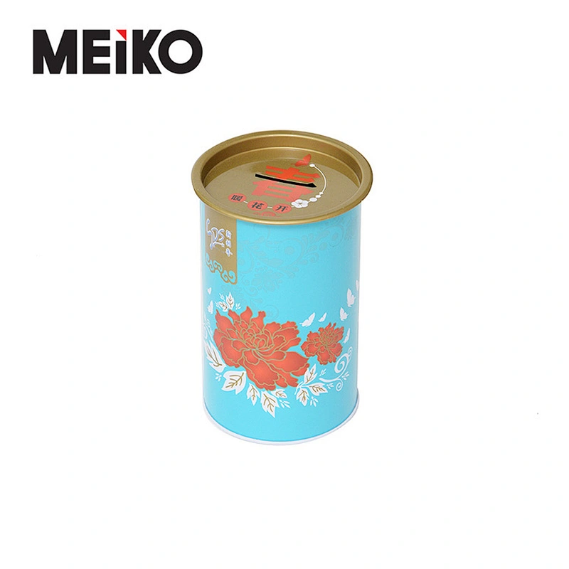 Hot Custom Printed Gift Coin Money Tin Boxes Metal Tin Coin