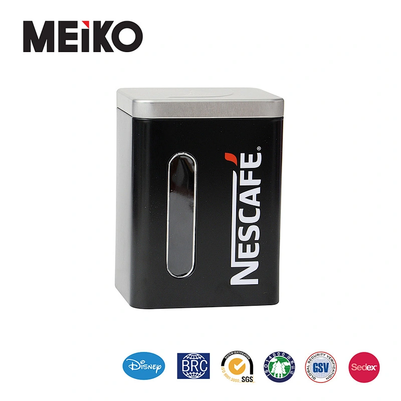 smart innovative transparent window tin box