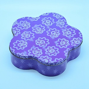 High quality candy shaped custom tin box for packaging