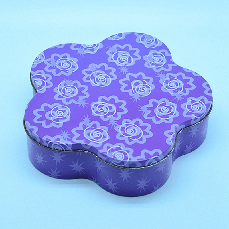 High quality candy shaped custom tin box for packaging