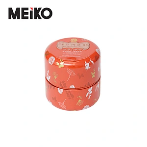 Hot Sale Metal Round Tin Gift Box Candle Empty Tin Can