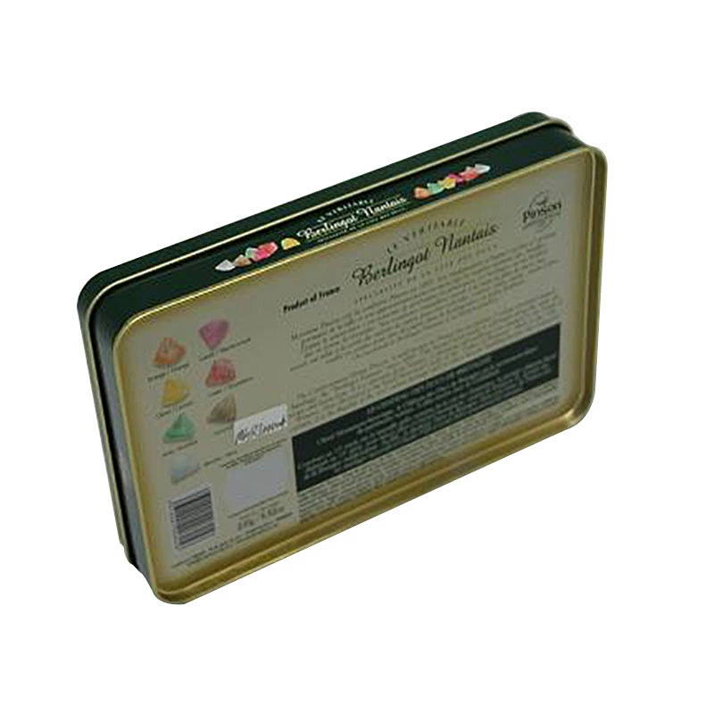 Wholesale food grade empty tin cans for candy or cookie