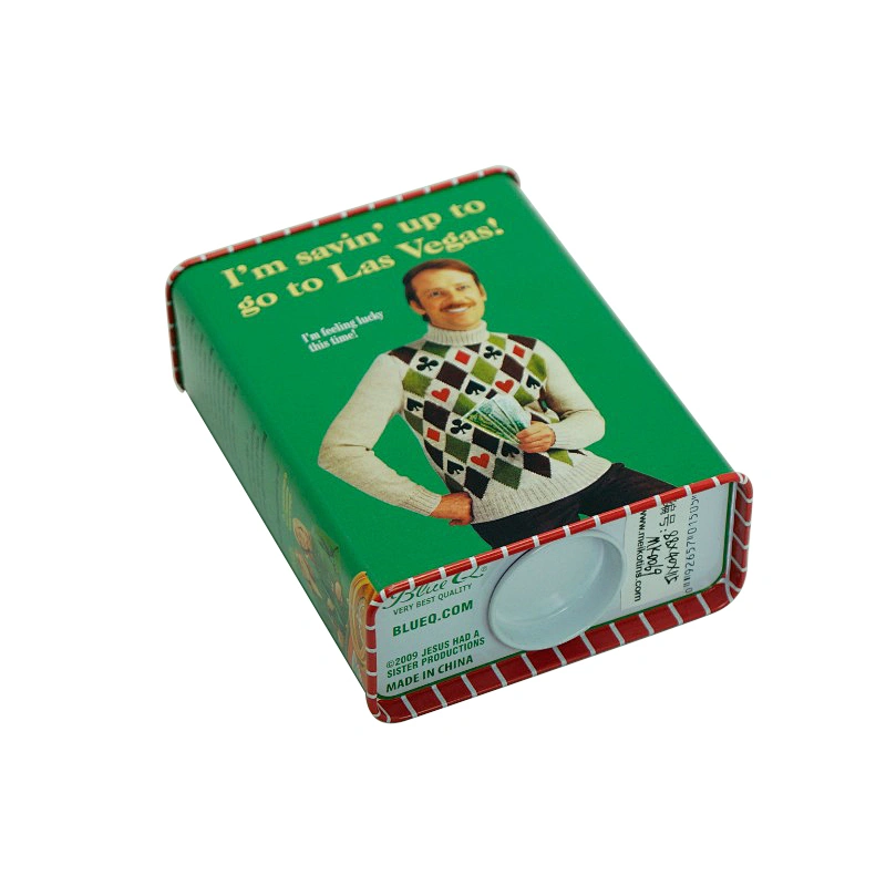 Cheap Rectangle Unbreakable Tin Coin Money Bank With Slot