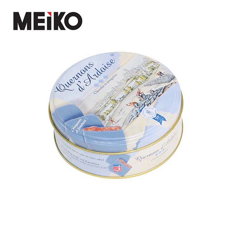 Food Tin Containers Branded Cake Mooncake Tin Box