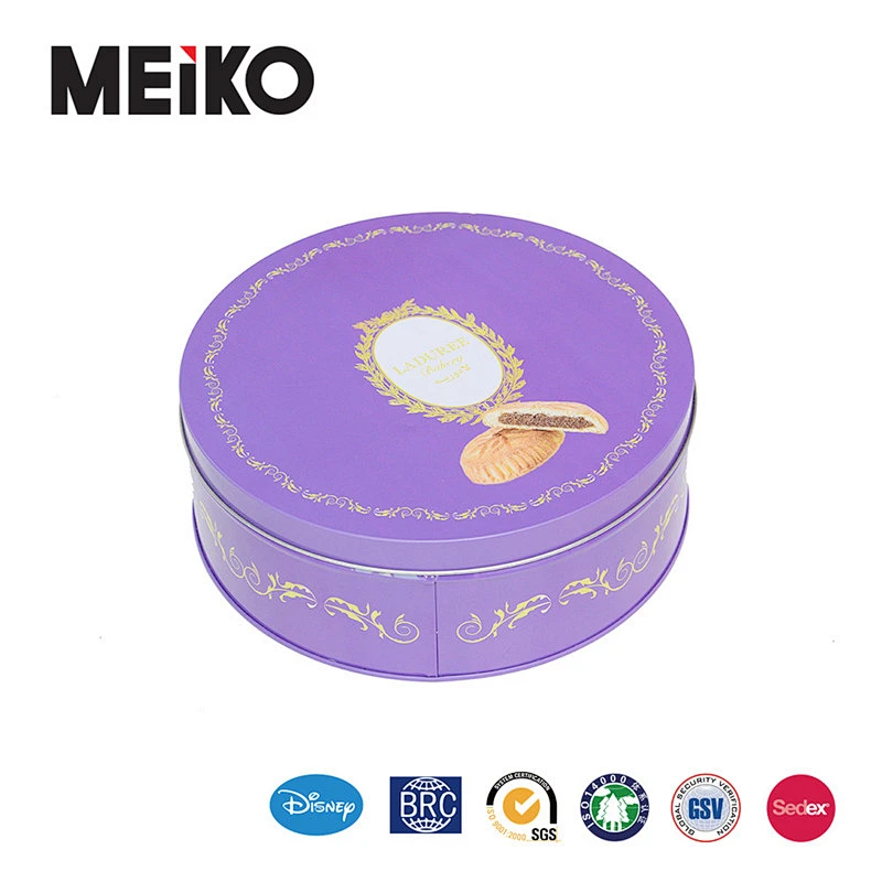 Hexagon Tin Cans Full Color Small Metal Tin Box