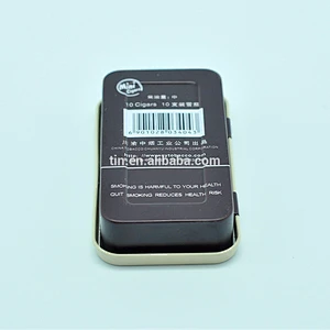 Waterproof metal printing tin cigarette box for 20 pcs pack