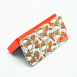 Customized CMYK Printing Girls Boys Gift Pencil Case Tin Box Promotional Stationery Box