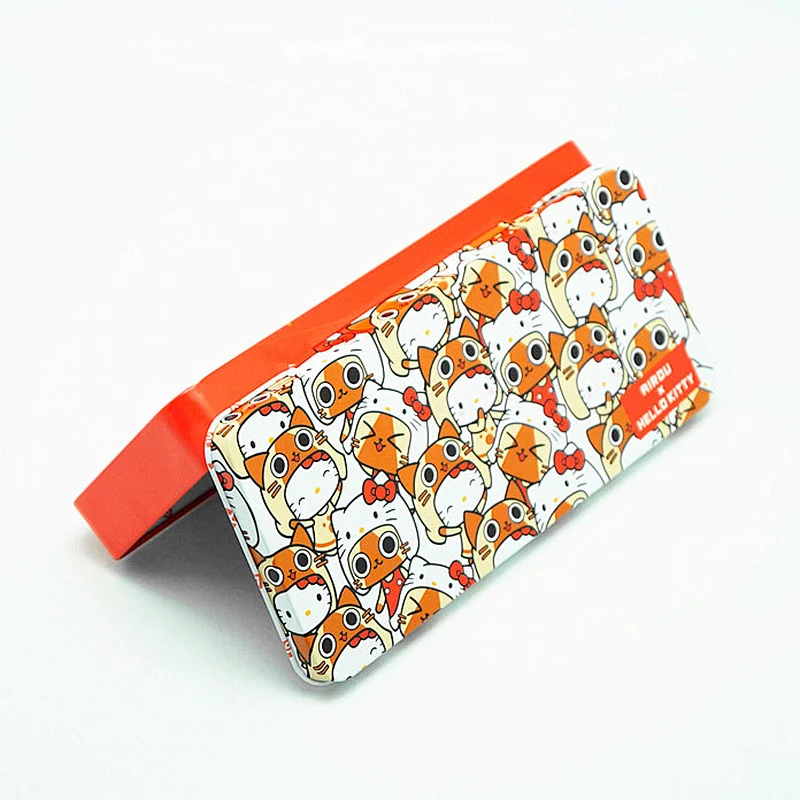 Customized CMYK Printing Girls Boys Gift Pencil Case Tin Box Promotional Stationery Box