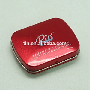 mint candy sundry jewelry accessories use metal tinplate material tin box