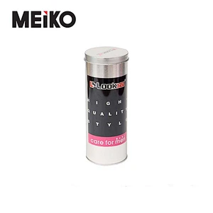 Custom Logo Cosmetic Tin Can Round Packaging Tin Box