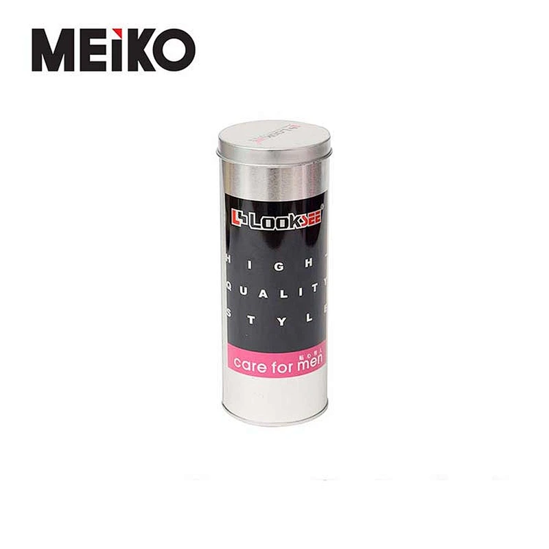 Custom Logo Cosmetic Tin Can Round Packaging Tin Box