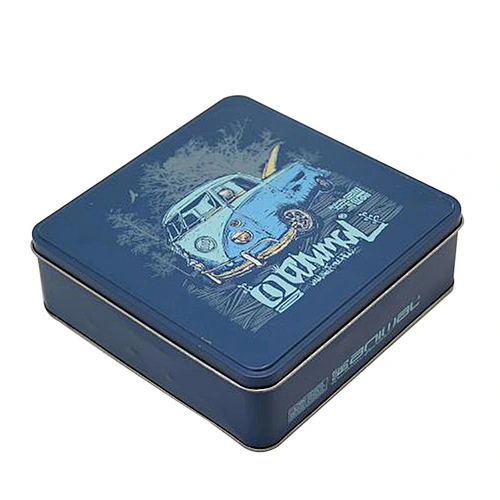 Customizable 130mm seam plain square metal tin cans for sale