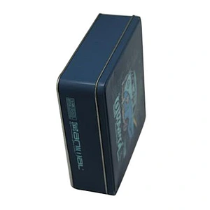 Customizable 130mm seam plain square metal tin cans for sale