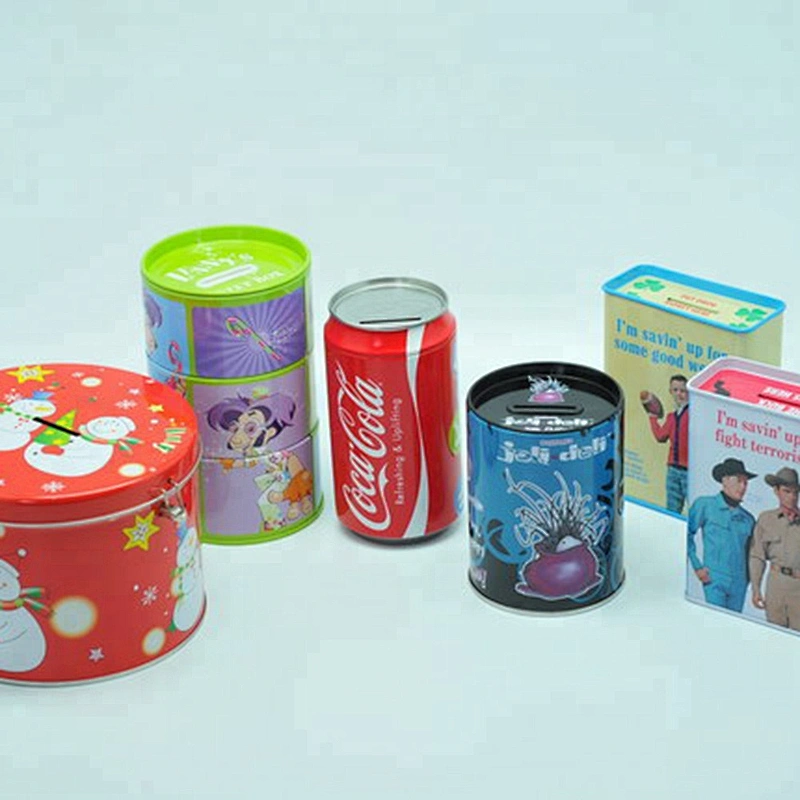 Meiko collection food grade CMYK full printing metal tin box packaging