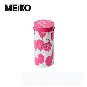 Custom Square Cookie Tea Tin Can Black Tin Tea Box