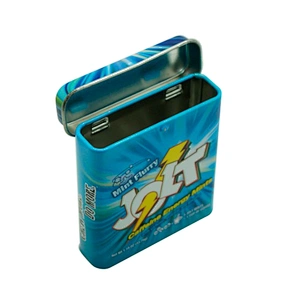 Food grade customized small food safe tin can with cap
