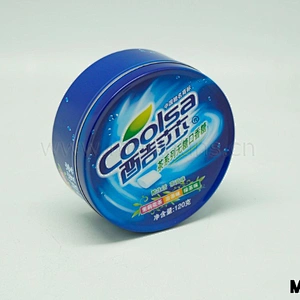 Customized printed chewing gum tin box