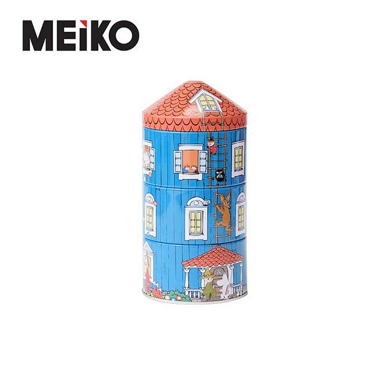 Custom Food Grade Irregular Candy Packaging Tin Box Cute Shape Christmas Tin Can