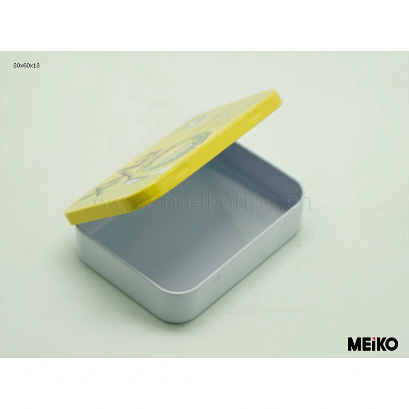 wholesale metal wire hinged tin box promotional gift tin can