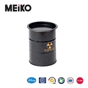 circle tin box