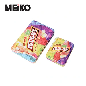 Custom Printed Cookie Tins Rectangular Sweet Cookie Tin Box