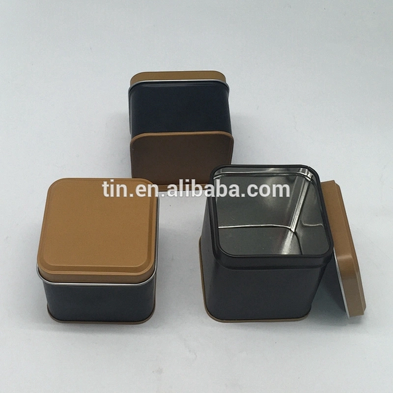 Custom metal tea tin box for 30g 40g 50g packing