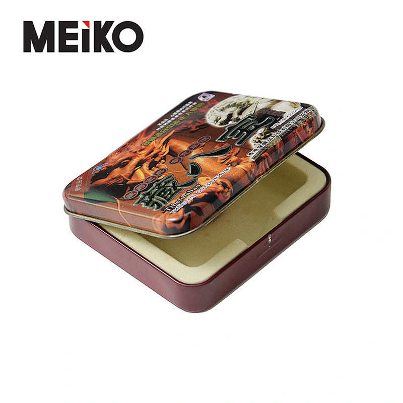 Multiple Colored Gifts Jewellery Metal Tin Box Metal Box