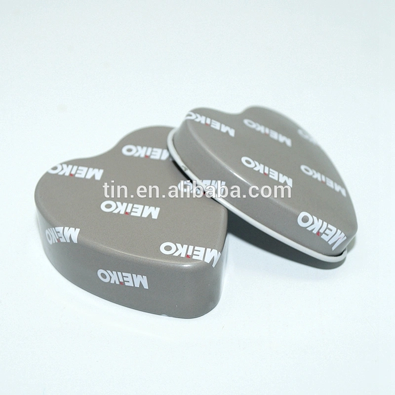 Small Heart Shape Metal Tin Box for Wedding Decoration Gift