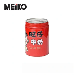 Food Grade Pepsi Tin Box Round 200Ml Sealable Tin Cans