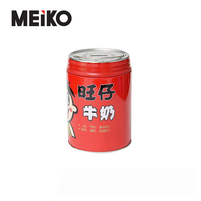 Food Grade Pepsi Tin Box Round 200Ml Sealable Tin Cans
