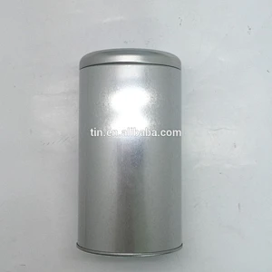 Air tight round tea tin can